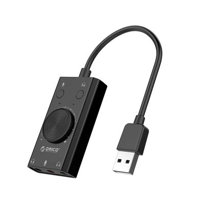 2. Orico SC2 Externe Multifunktions-Soundkarte mit USB-A - Schwarz