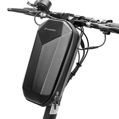 17. Wozinsky wasserdichte Lenkertasche für den Scooter, Scooter-Tasche, 4 l, schwarz (WSB2BK)