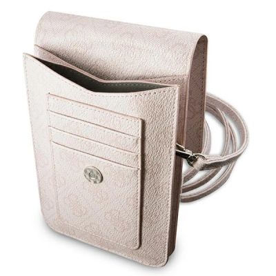 4. Guess Handtasche GUWBP4TMPI rosa / rosa 4G Dreieck