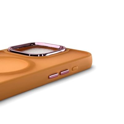 5. Wozinsky Fashion Case mit MagSafe für Samsung Galaxy S24 FE - Orange