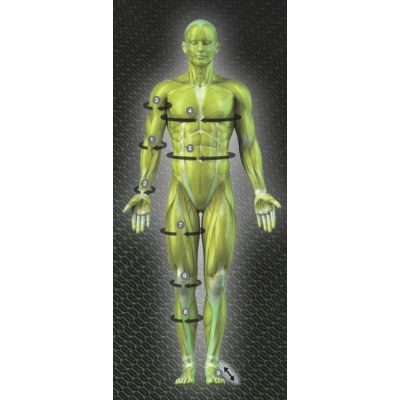 SELECT Kompressionssocken in Schwarz