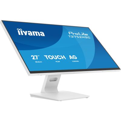 2. iiyama ProLite T2752MSC-W1AG Computermonitor 68,6 cm (27") 1920 x 1080 px Full HD LCD-Touchscreen Weiß