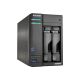 3. AS6702T NAS; Tower; 2x (3,5" SATA HDD/ 2,5" SSD); Intel Celeron N510; 4 GB DDR4 SODIMM (max. 16 GB), 2x 2,5 GB, 4x M.2 2280 NVMe PCIe 3.0, 2x USB 3.2 Gen, 1x HDMI 2.0b