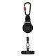 2. Tech-Protect ATH04 UrbanLoop Lanyard – Schwarz und Orange