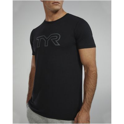 Herren-T-Shirt TYR TRI LG LOGO TEE -UX