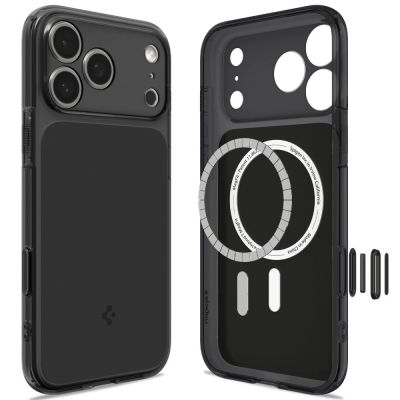 2. Spigen Ultra Hybrid MagSafe Hülle für iPhone 18 Pro / 17 Pro – Mattschwarz