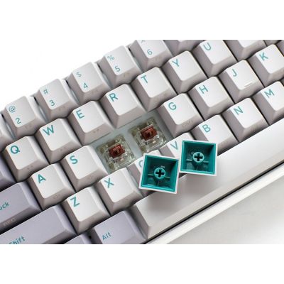 7. Ducky One 3 SF Gaming-Tastatur USB QWERTY Englisch Grau