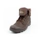 3. Palladium Herren-Sneaker, Baggy-Design, beschichtet, hoher Schaft, modisches Dunkelbraun