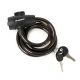 2. Wozinsky WZR-K3 Kabel-Fahrradschloss mit Schlüssel, 90 cm – Schwarz