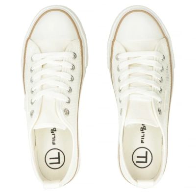 5. Filippo DTN7856 Damen-Sneaker aus weißem Mesh