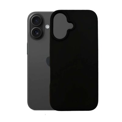 5. 3mk Silikonhülle für iPhone 16 Plus – Schwarz