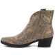 3. Damen-Cowboystiefel Schlangenmuster Gold M.Daszyński MR2382