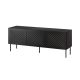 TV-Schrank SIENA 150,5x40x60 schwarz matt