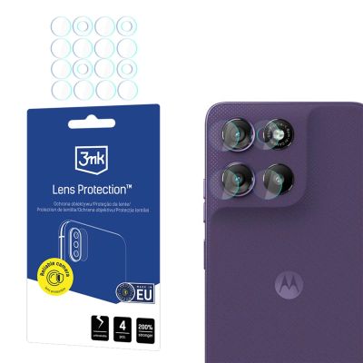 3mk Hybrid-Linsenschutzglas für die Kameralinse des Motorola Moto G67/ Motorola Moto G77