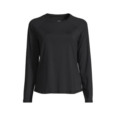 CASALL Essential Langarm T-Shirt schwarz