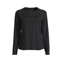 CASALL Essential Langarm T-Shirt schwarz