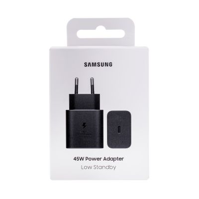 2. Samsung Standard-Netzteil 45W (nur TA, ohne Kabel), Schwarz