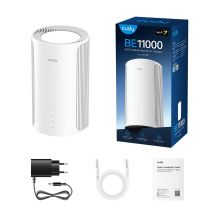 Cudy M11000 Tri-Band (2,4 GHz/5 GHz/6 GHz) Wi-Fi 7 (802.11be) Weiß 4 Innenbereich