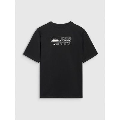 7. Oversize-T-Shirt für Jungen mit Aufdruck 4F 4FJRAW25TTSHM3065-20S