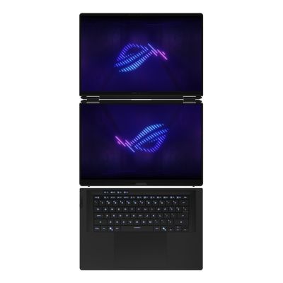 17. ASUS ROG Zephyrus Duo 16 GX651AX-U9322X Ultra 9 386H 2x16,0" 3K Touch OLED 120Hz 1100nits AG 32GB LPDDR5X SSD2TB GeForce RTX 5090 24GB CAM1080p + IR 90Whs W11Pro Aluminium Stellar Gray