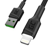 GREEN CELL KABGC05 KABEL GREEN CELL GC RAY USB - LIGHTNING 120CM, WEISSE LED, SCHNELLLADUNG
