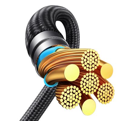 4. Joyroom Speedy Series S-A21 2in1 USB-C – USB-C/USB-C-Kabel 100 W 1,5 m – Schwarz