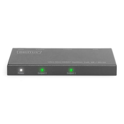 18. HDMI-Splitter mit 2 Ports, UHD4K 60Hz HDR, HDCP 2.2 Audio