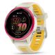 Garmin Forerunner 570 42mm Uhr aus Aluminium in den Farben Knochenweiß/Himbeere