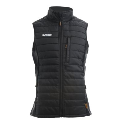 Dewalt Force ärmellose Jacke, Schwarz, Größe M