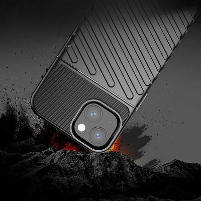 7. Thunder Case Flexibel Robuste Panzer Handyhülle TPU Schutzhülle für iPhone 13 mini grün