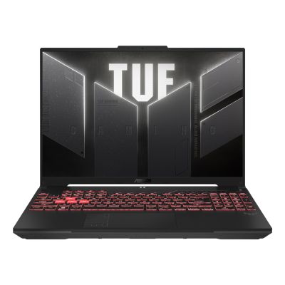 ASUS TUF Gaming A16 FA607NUG-RL117 Ryzen 7 7445HS 16,0" FHD+ 144Hz Value IPS-Level AG 16GB DDR5 5600 SSD512 WLAN+BT LAN GeForce RTX 4050 6GB Cam720p 56Whs NoOS Mecha Gray