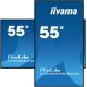 12. iiyama 55" professionelles 4K UHD Digital Signage Display mit erweiterten Steuerungs- und Anschlussmöglichkeiten.
