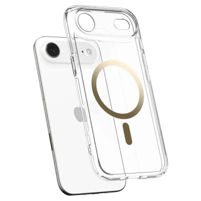 5. Spigen Ultra Hybrid MagSafe Case für iPhone 17 Air - Transparent Gold
