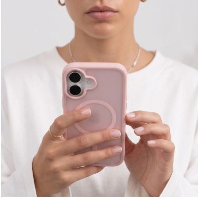 6. Tech-Protect BasicMag MagSafe iPhone 17 Hülle – Mattrosa