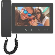Hikvision DS-KH7300EY-WTHE2/Schwarzer Video-Intercom-Monitor
