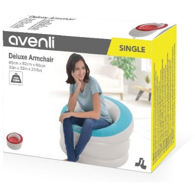 26. Aufblasbarer Stuhl 27498 ROT