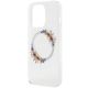 6. Guess IML Flowers Wreatch MagSafe iPhone 15 Pro Max Hülle - Durchsichtig