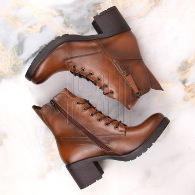12. Potocki W WOL177B Plateau-Stiefeletten in Kamel