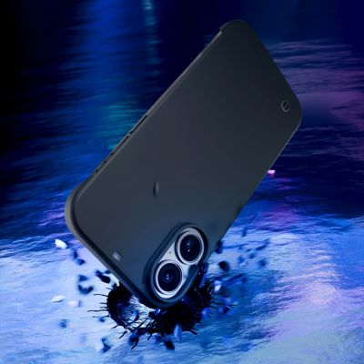 16. 3mk Just20g Matt Case für Apple iPhone 16 - Matt Schwarz