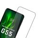 7. 3mk HardGlass Max Lite Schwarz gehärtetes Glas für Motorola Moto G55 5G