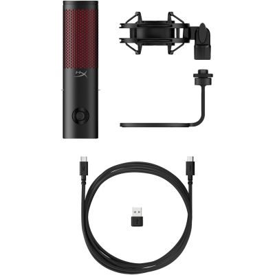 13. HyperX QuadCast 2 – USB-Mikrofon (Schwarz)