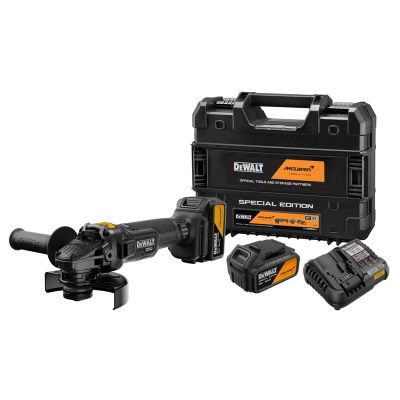 DEWALT Winkelschleifer 125 mm 18 V DCG45MP2T 2 x 5,0 Ah MCLAREN