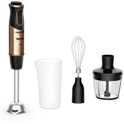 2. TEFAL HB656G10 Stabmixer | 1000 W | 20 Geschwindigkeitsstufen | Kupfer