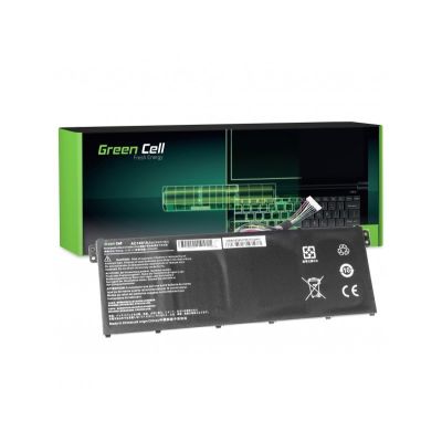 GREEN CELL AKKU AC14B13J AC14B18J FÜR ACER ASPIRE ES1-111M ES1-331 ES1-531 ES1-533 ES1-571AC52 2100 mAh 11,4 V