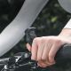 6. Wozinsky WGR-M22 MTB-Fahrradgriffe 22,2 mm Ergonomische Daumengriffe - Schwarz