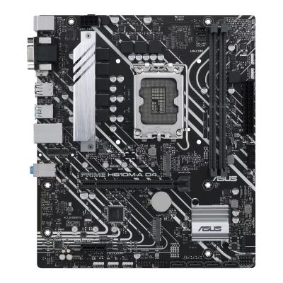 8. ASUS PRIME H610M-A D4-CSM Intel H610 LGA 1700 Micro-ATX