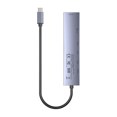 18. UNITEK HUB USB-C 7IN1 PD 100W HDMI 2.0 MIT EIN/AUS-TASTE