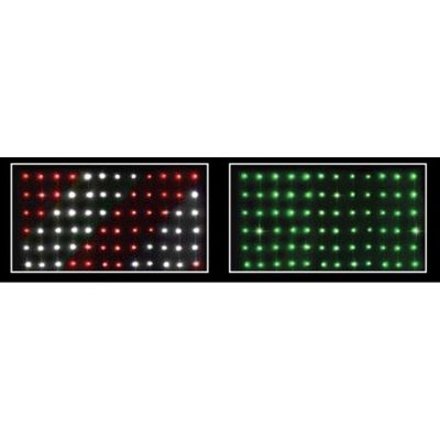 12. Weihnachtsbaumbeleuchtung, Lichtvorhang für den Außenbereich/Innenbereich, 120 LEDs, 300 x 60 cm, mit Fernbedienung, RGB-Farben