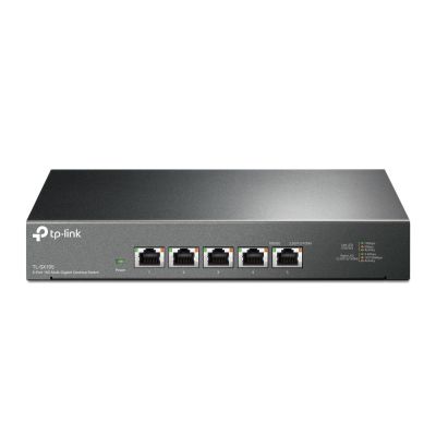TP-Link TL-SX105 Netzwerk-Switch, nicht verwaltet, 10G Ethernet (100/1000/10000), Schwarz