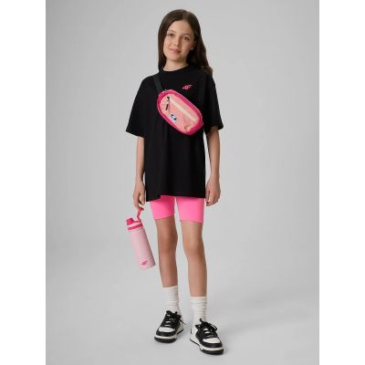 4. Mädchen-T-Shirt, locker geschnitten, schlicht, Größe 4F 4FJRSS26TTSHF3984-20S
